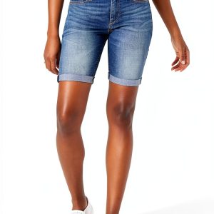 Levi Strauss Signature Gold Maternity Denim Shorts-0