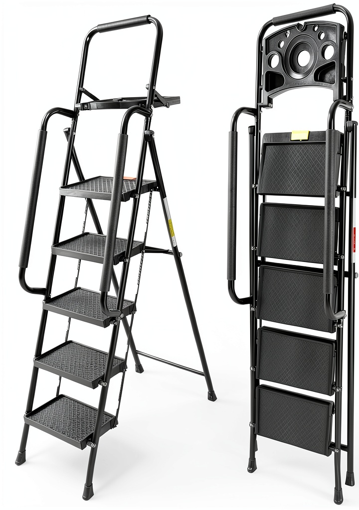 Valeo step ladder in use for home maintenance tasks