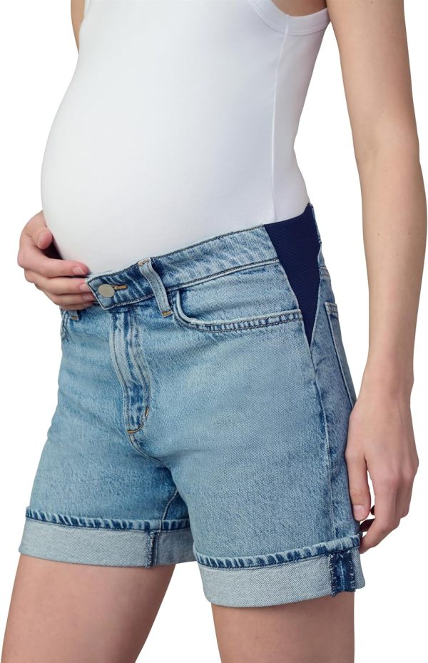 Joey Maternity Cuffed Shorts Composure Joe's Jeans-3