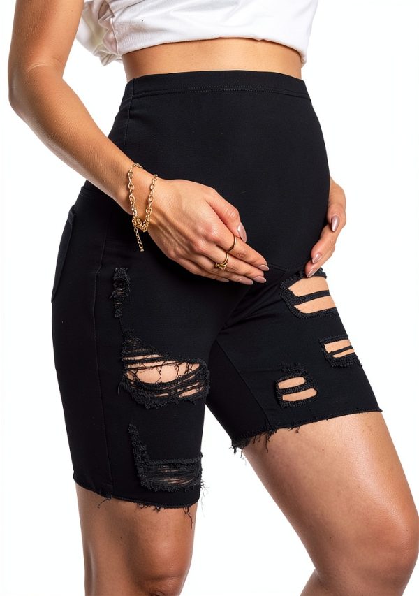 Maternity Athletic Shorts BrandX High Waist-3
