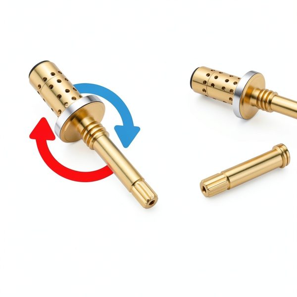TA-10 Spindle Assembly Tanxury Brass Kit for Symmons Temptrol Valve-3