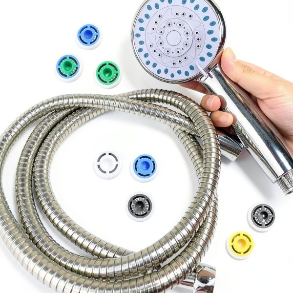 Shower Flow Restrictor FdcLixuvol 10‑Piece Water Saver 1.5‑3.0 GPM-3