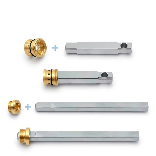 TA-10 Spindle Assembly Tanxury Brass Kit for Symmons Temptrol Valve-4