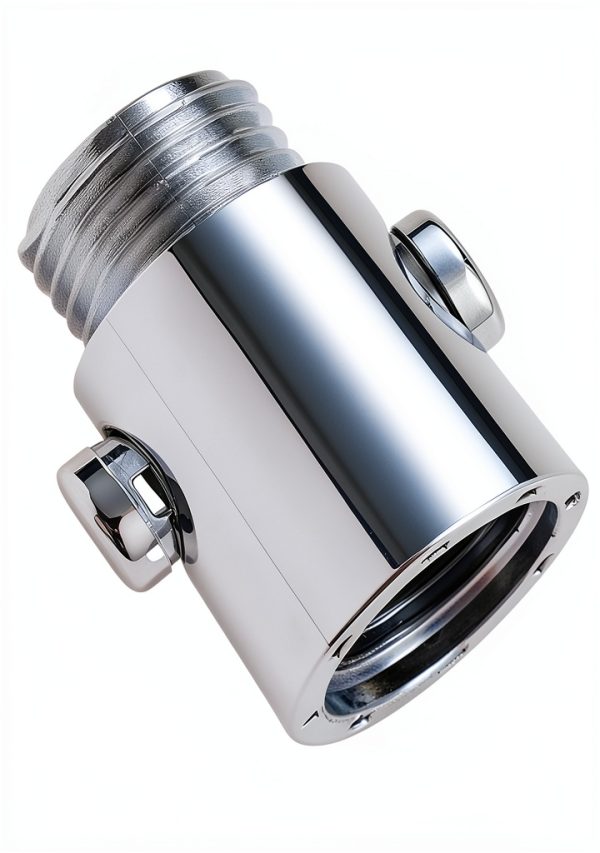 Shower Head Shut Off Valve,Leak Proof Shower Head Control Valve,Button Type Shower On Off Valve, Shower Head Water Control Valve for Bathroom,Kitchen,RV ﻿ ﻿-6