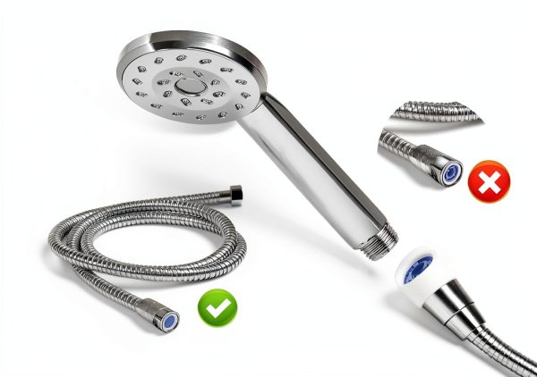 Shower Flow Restrictor 7 Pack Mozeat Lens Stainless Steel 1.2-2.5 GPM-2