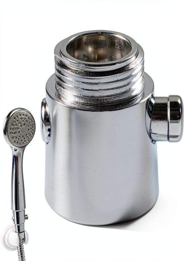 Shower Head Shut Off Valve,Leak Proof Shower Head Control Valve,Button Type Shower On Off Valve, Shower Head Water Control Valve for Bathroom,Kitchen,RV ﻿ ﻿-0