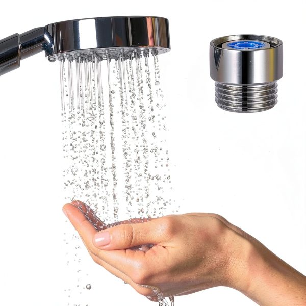 Shower Flow Restrictor 7 Pack Mozeat Lens Stainless Steel 1.2-2.5 GPM-5