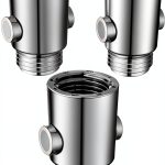Shower Shut Off Valve Xelsluthe 3-Piece G1/2" Chrome Button-0