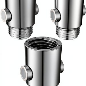 Shower Shut Off Valve Xelsluthe 3-Piece G1/2" Chrome Button-0