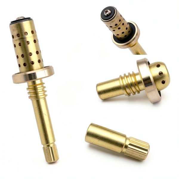 Sleepzj TA-10 Flow Control Spindle Assembly 5pcs Brass Shower Valve-5