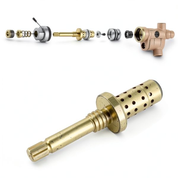 Sleepzj TA-10 Flow Control Spindle Assembly 5pcs Brass Shower Valve-2