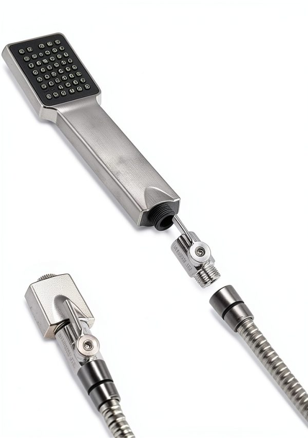 Showerhead Shut Off Valve SHEKUSU 304 Stainless Mini Ball 1/2" NPT-2
