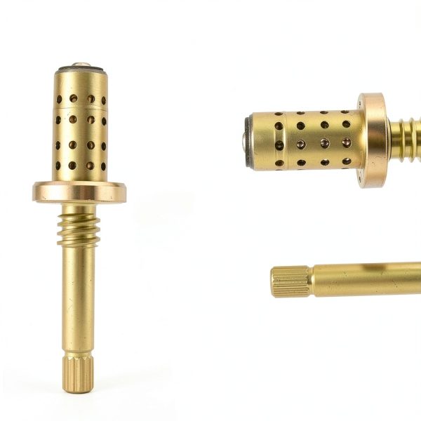 TA-10 Flow Control Spindle Assembly Brass by Sleepzj for Shower Valves-1