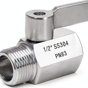 Shower Flow Control Valve GOVALVE 1/2" NPT Stainless Steel Ball Valve-0