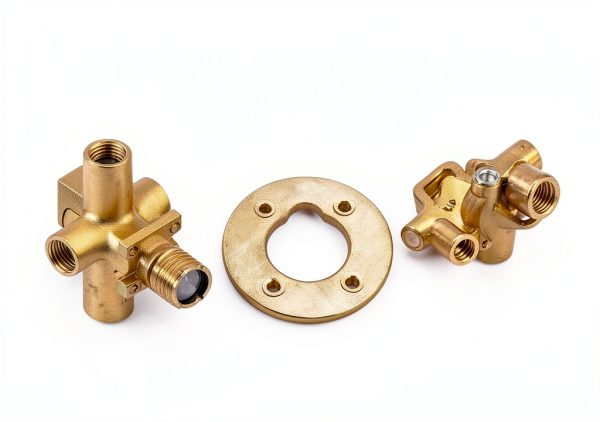 Shower Adapter Kit Moen 145058 - Tearel Brass 2-Port Conversion-1