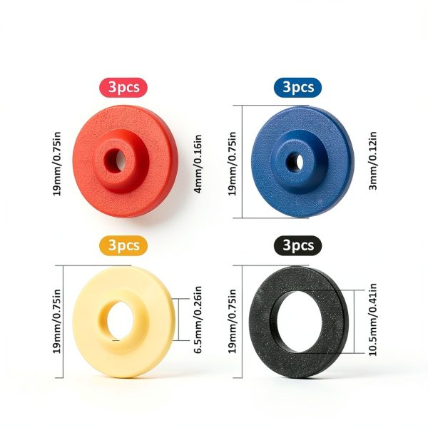 Silicone Shower Head Flow Restrictor Azefnuhk 12 Pack 4 Specs Saving-1