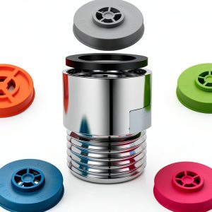 Shower Flow Reducer YDmeet 5-Piece Set with 1/2" Adapter, 1.5-3.2 GPM-0