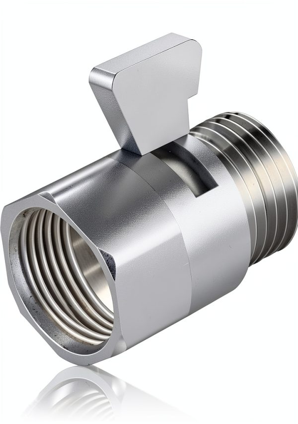 Shower Shut Off Valve G1/2 Brass with Lever by SENLIXIN Universal Size-0